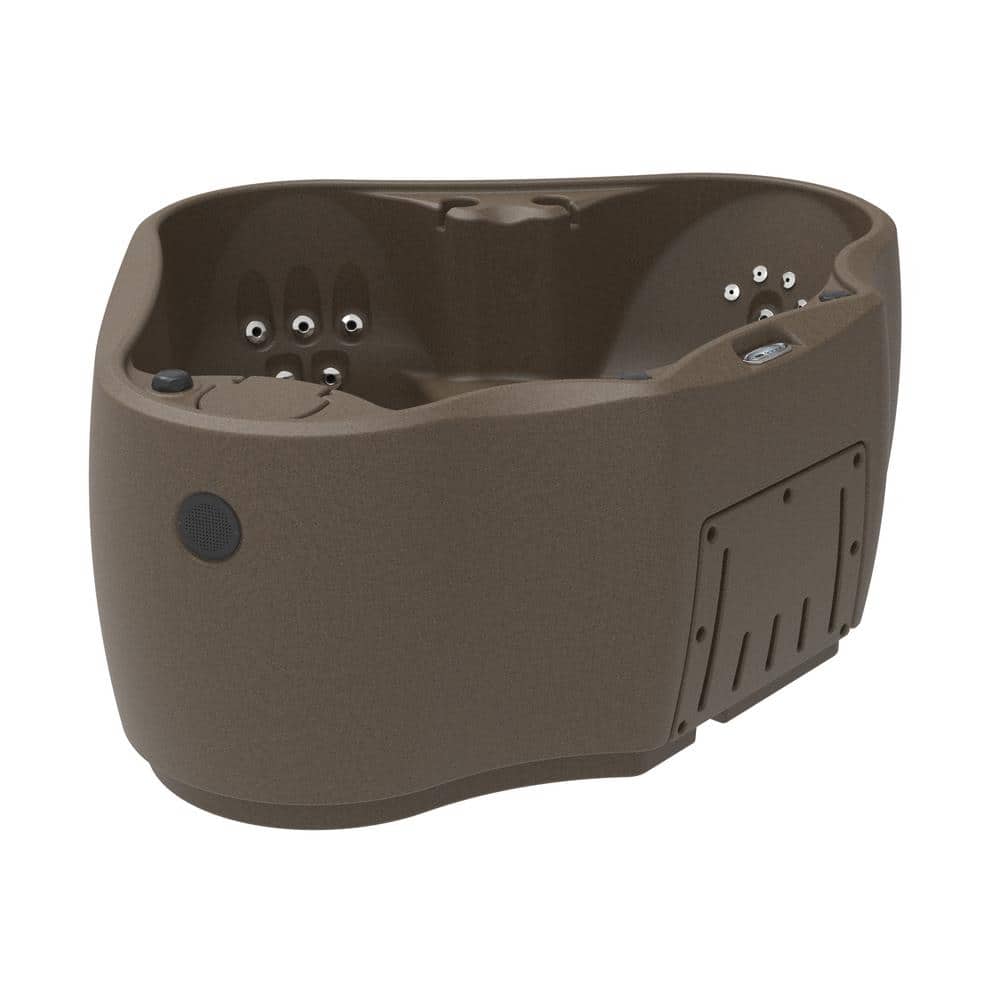 Brownstone Oval 2-Person 20-Jet Plug & Play Hot Tub