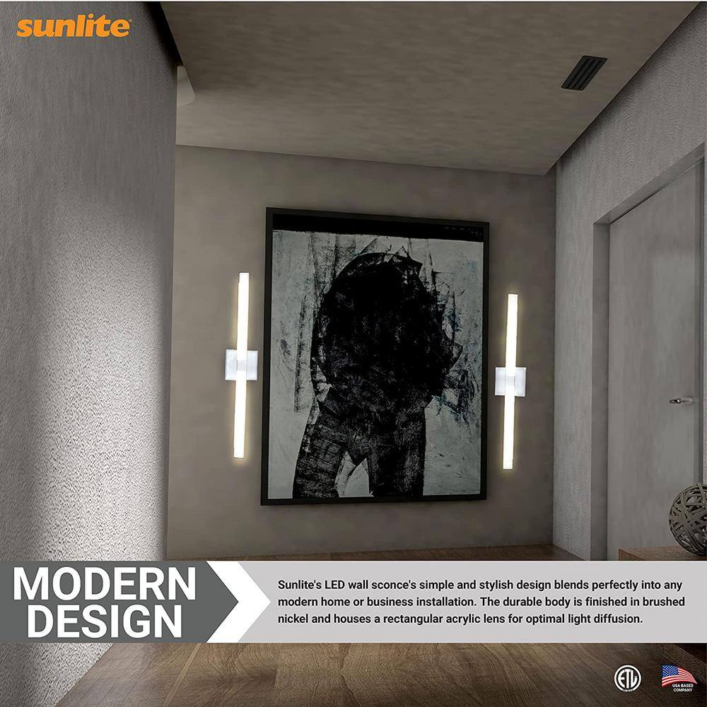 27-Inch Chrome LED Dimmable Vanity Light Fixture