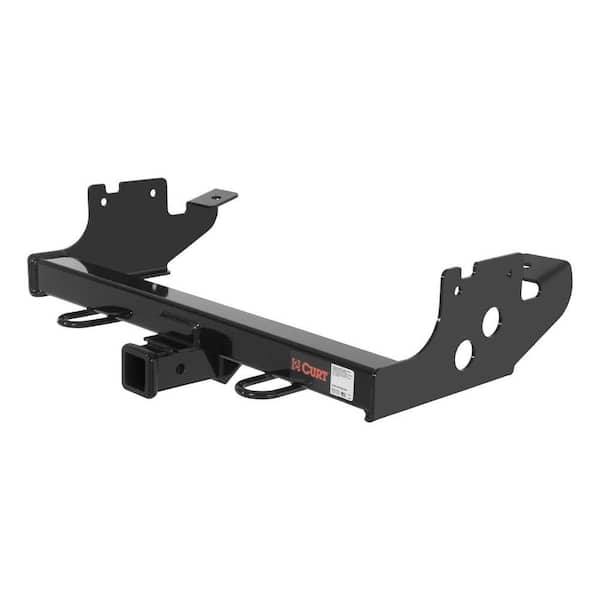 CURT Front Mount Trailer Hitch, 2 in. Receiver for Select Jeep Wrangler TJ 97-06, Towing Draw Bar