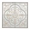 Litton Lane Metal Gray Scroll Wall Decor with Embossed Details 55472 ...