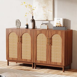 TRIBESIGNS WAY TO ORIGIN Alan Brown Wood 59.06 in. Sideboard