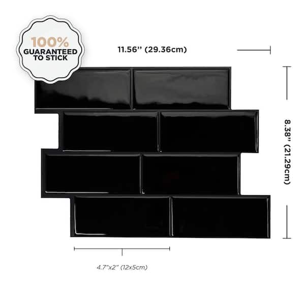 Smart Vinyl - Removable, Black 75 ft