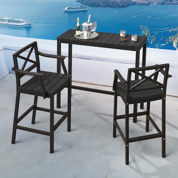 Home depot outlet pub table set