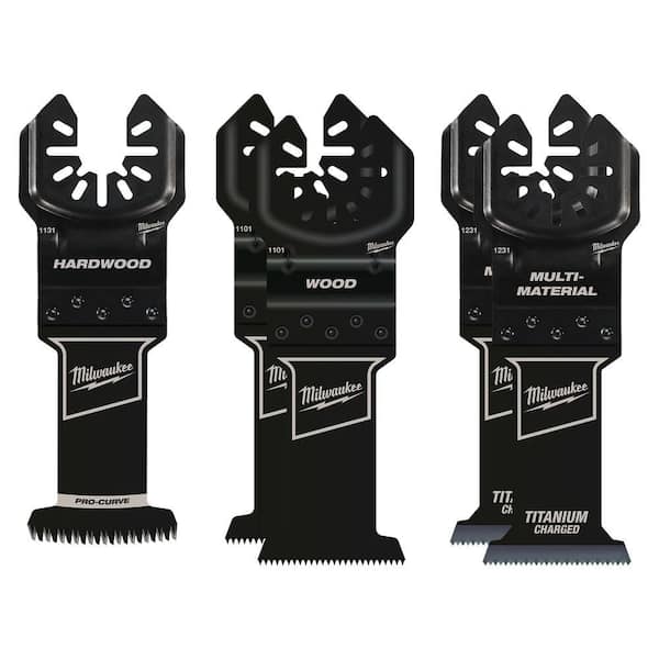 Milwaukee OPEN-LOK Variety Oscillating Blade Set w/ Japanese