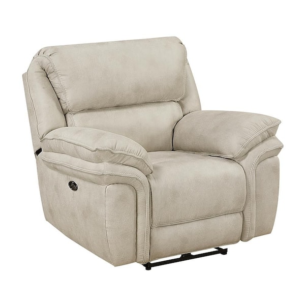 Lazzara Arlo 90 in. W Pillow Top Arm Microfiber Rectangle Power