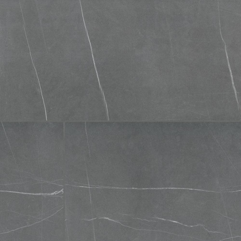 Bedrosians Nomade 24 in. x 48 in. Matte Noir Porcelain Tile (15.29 sq ...