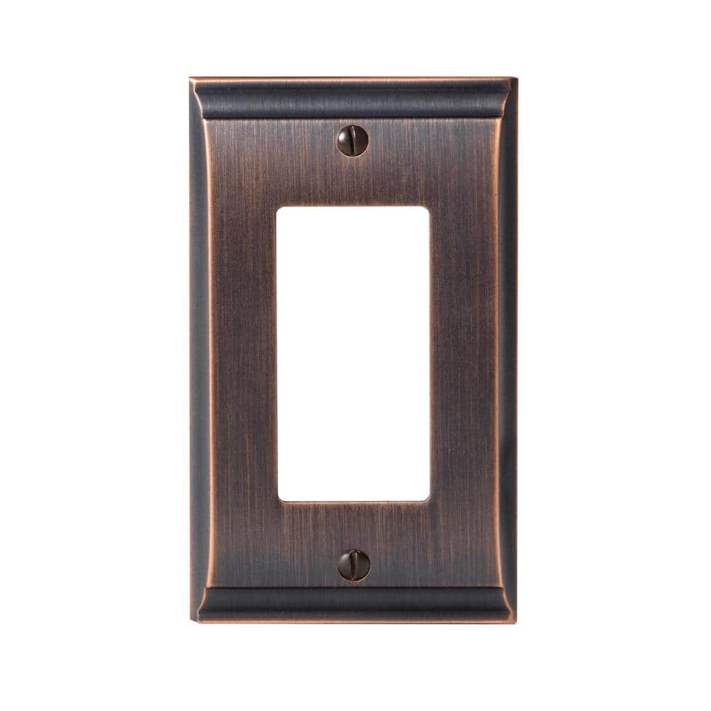 Oil-Rubbed Bronze 1-Gang Rocker Wall Plate