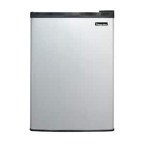 2.6 cu. ft. Mini Fridge in Stainless Steel Look without Freezer