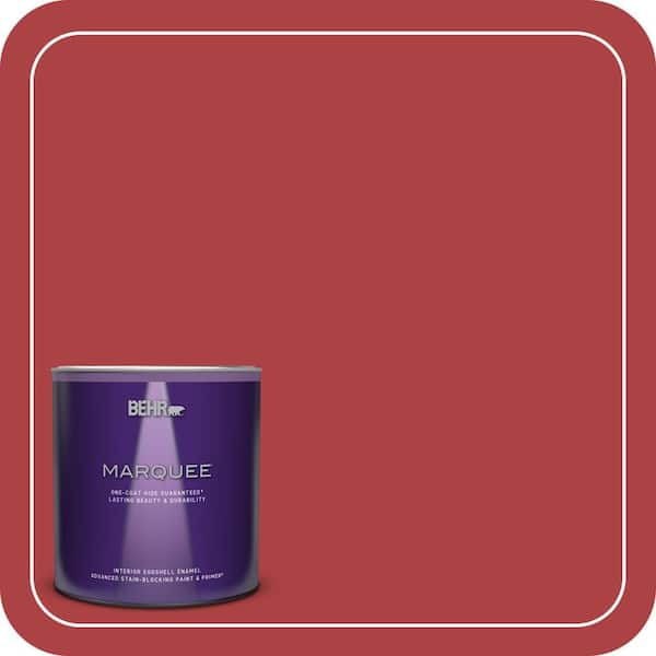 BEHR MARQUEE 1 qt. #160B-7 Daredevil Eggshell Enamel Interior Paint & Primer