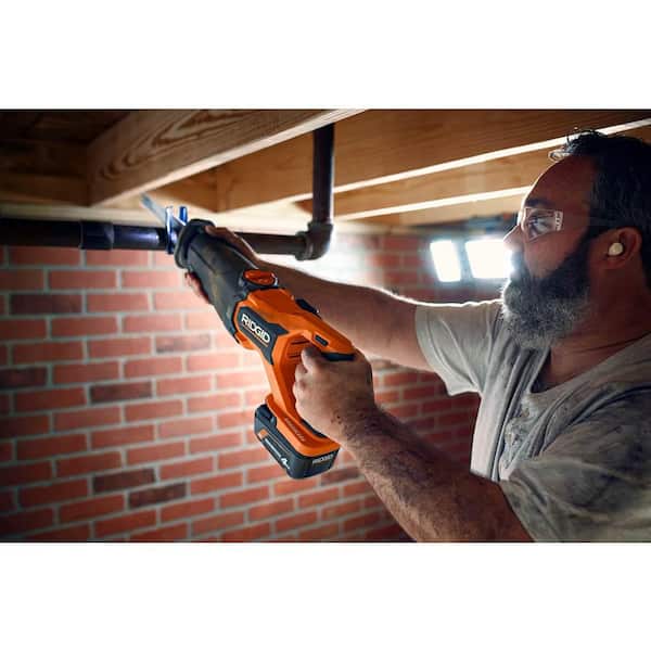 Ridgid OneHanded Reciprocating Saw Review — WOODBREW