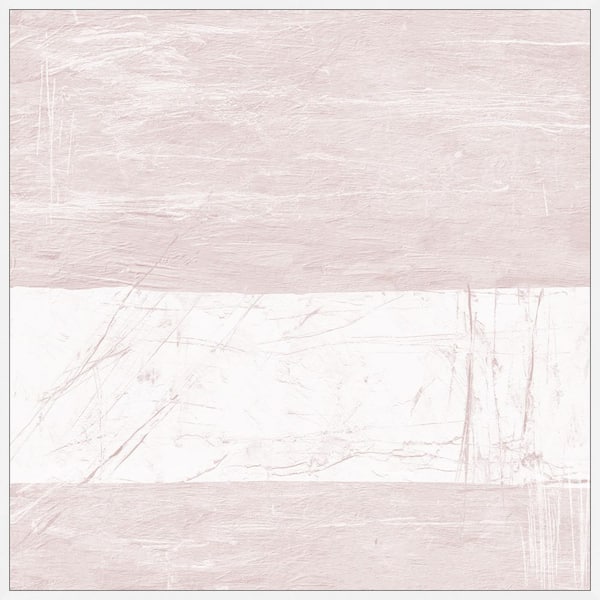 Unbranded "Great Satisfaction" by Marmont Hill Floater Framed Canvas Abstract Art Print 32 in. x 32 in.