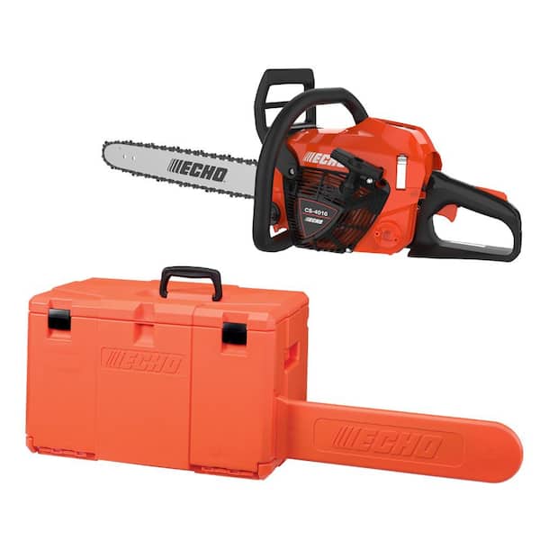 ECHO 18 in. 41.6 cc 2-Stroke Gas Rear Handle Chainsaw with Heavy-Duty Carrying Case