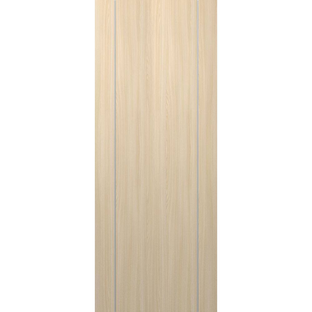 Optima 2U 30 in. x 80 in. No Bore Loire Ash Solid Composite Core Wood Interior Door Slab price history on PriceWatchPro