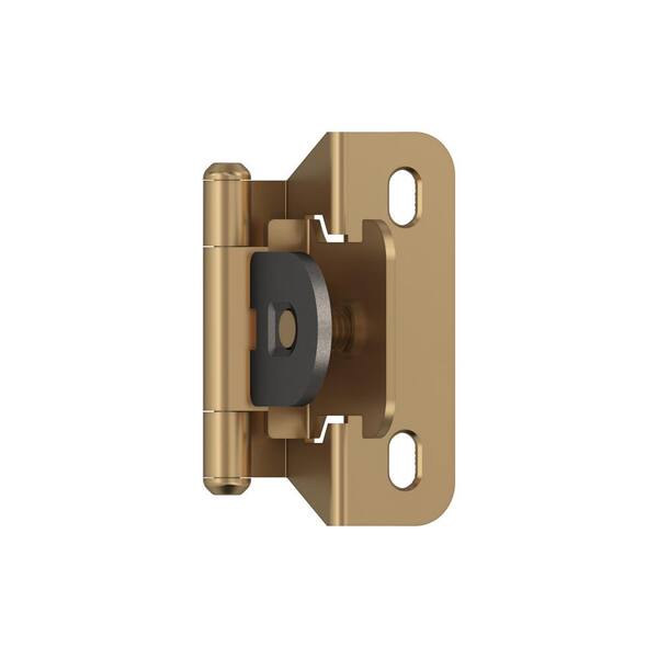 Amerock Dark Antique English 3/4 Inch Inset Partial Wrap Ball Tip Cabinet Hinge – CM3180UBDAE