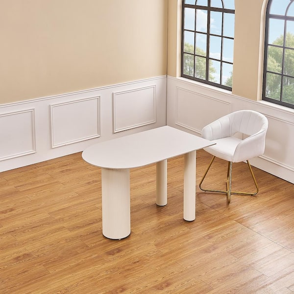 VECELO Velvet Accent Chair Faux Leather with Ergonomic Oversized