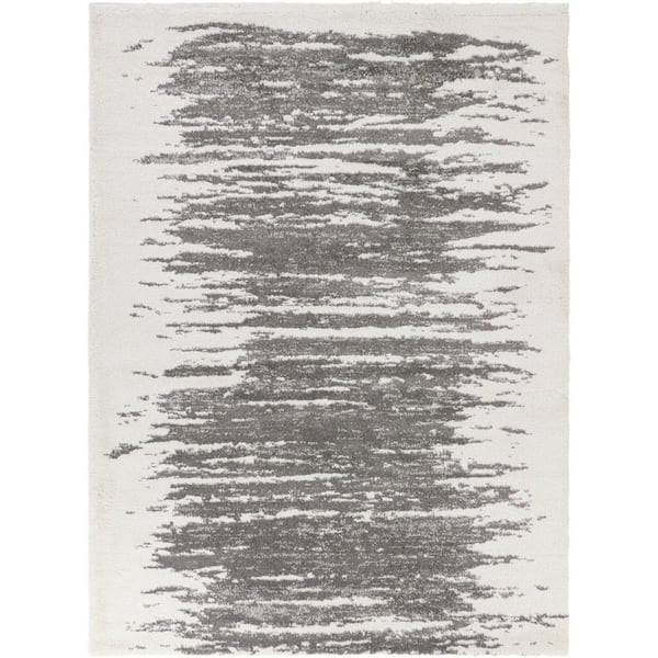 Eryx 5 ft. x 7 ft. Charcoal Area Rug