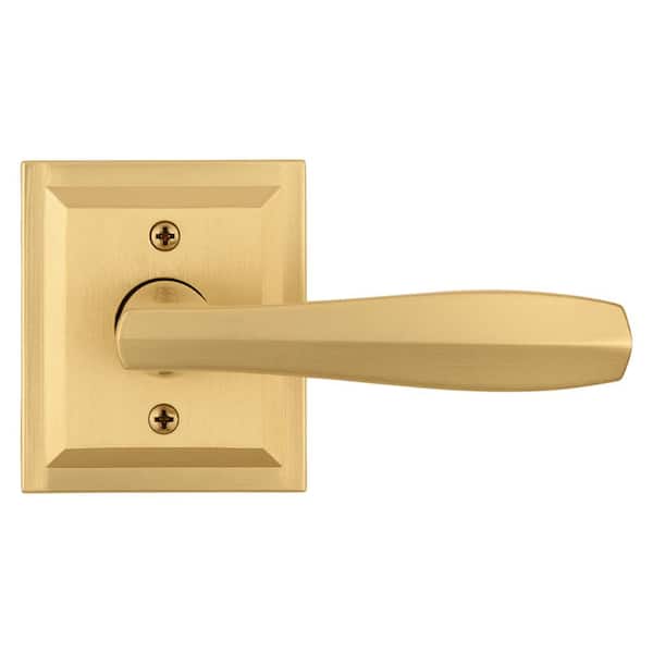Door handle interior - Brass without lacquer (200144) - BELLEVUE