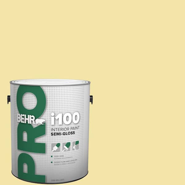 BEHR PRO 1 gal. #P320-3 Lily Bulb Semi-Gloss Interior Paint