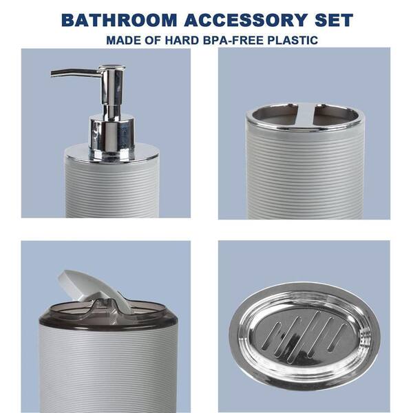 https://images.thdstatic.com/productImages/42790ac6-3b39-4b1f-9017-ae4ca866aaf4/svn/gray-bathroom-accessory-sets-b099wljd5n-4f_600.jpg