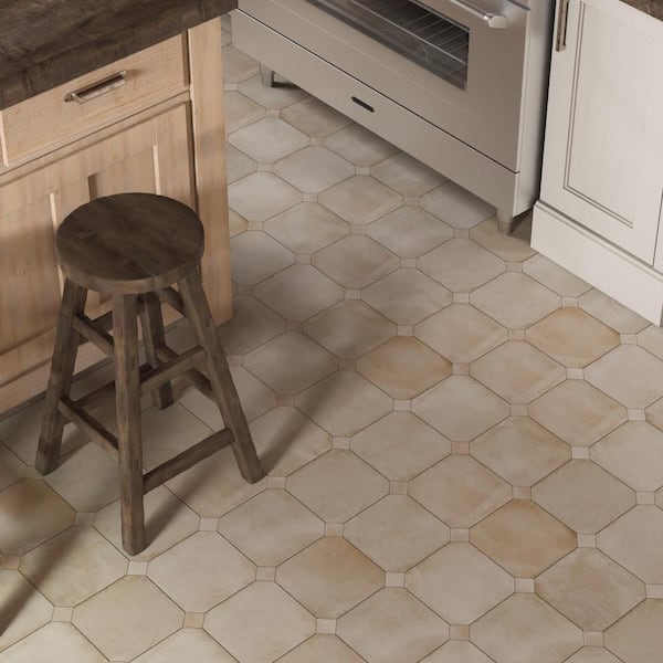 Laverton Octagon Arena with Taco Arena 8 in. x 8 in. Porcelain Floor and Wall Tile (11.25 sq. ft. /Case)
