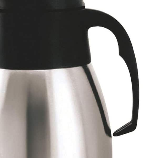 Brentwood 16 oz. Vacuum-Insulated Stainless Steel Coffee Thermos (Set of 2)  843631126158 - The Home Depot
