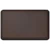 GelPro Newlife Designer Leather Grain Truffle 20 in. x 48 in. Anti-Fatigue Comfort Kitchen Mat