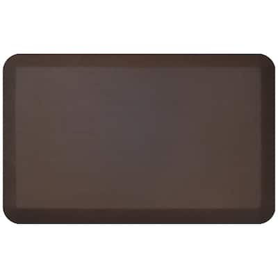 GelPro Anti-Fatigue Flatweave Kitchen Floor Mat, Brownie, 20x 30