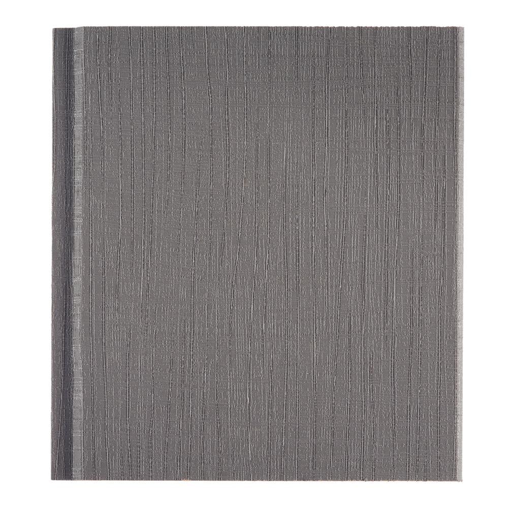 WoodHaven Woven Charcoal Gray 6 in. x 6 in. Clip Up Tongue and Groove Acous