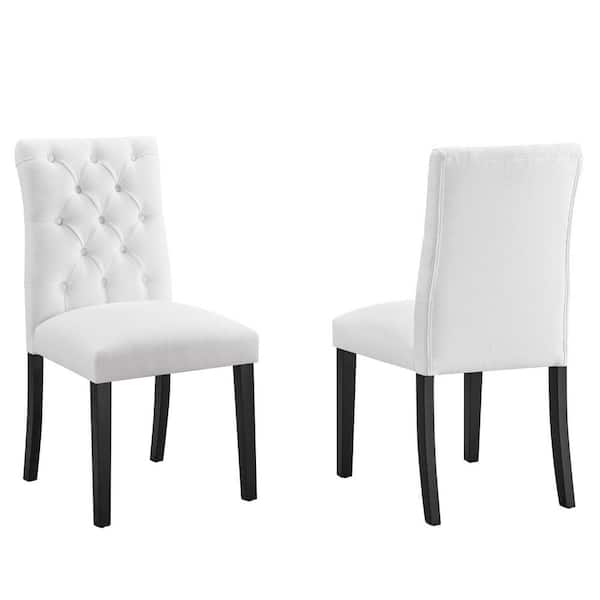 Home depot white dining chairs discount