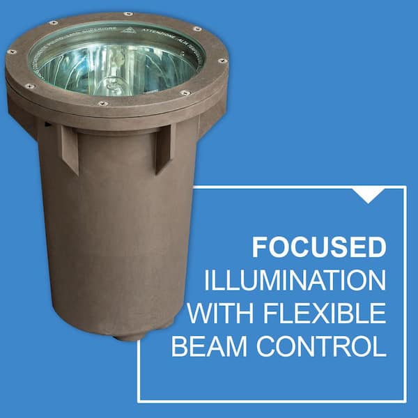 HINKLEY - 120-Volt Line-Voltage 100-Watt Incandescent Small In-Ground Well Light