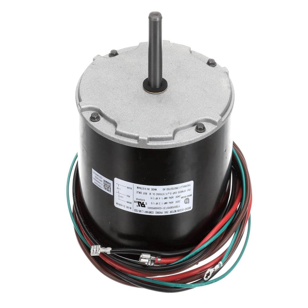 Condenser Fan Motor 230V 50/60Hz 850 Rpm 1/4 Hp Single Phase Clockwise Rotation S1-02440890000 price history on PriceWatchPro