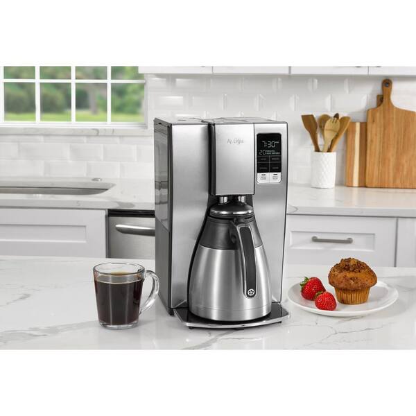 Mr. Coffee Pod + 10- Cup Space-Saving 