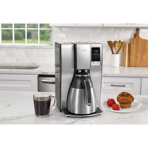 Mr. Coffee Pod + 10- Cup Space-Saving Combo Brewer Drip Coffee Maker  2121469 - The Home Depot
