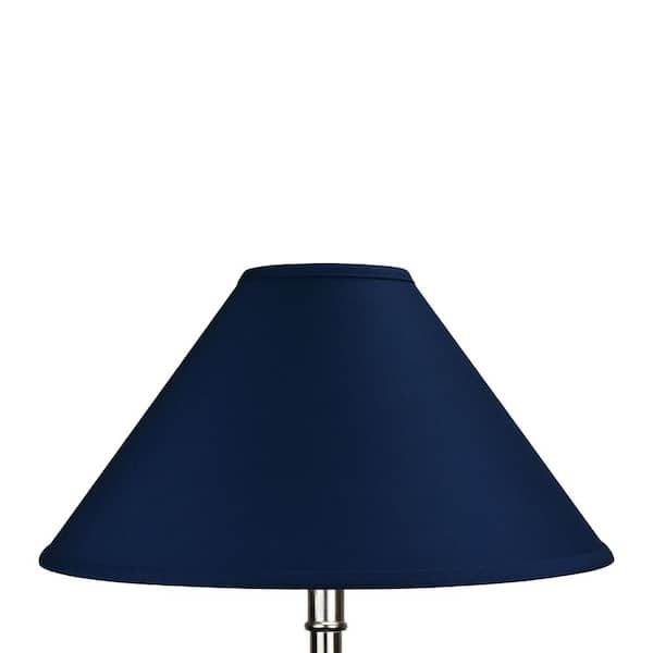 Coolie Lamp Shade, Small Dark Blue Lamp Shades