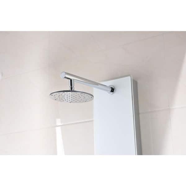 ANZZI Panther 60 in. 6-Jet Full Body Shower Panel with Heavy Rain