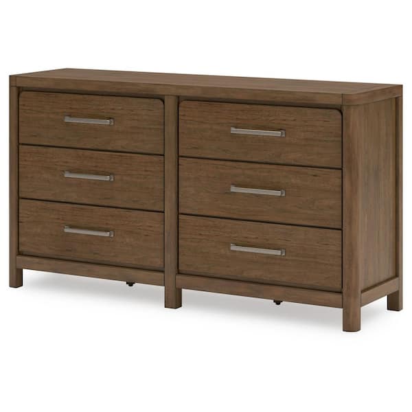 signature design by ashley oliah brown woodgrain dresser Reviews for Signature DESIGN BY ASHLEY Oliah Brown 6 Drawer 59 in. Dresser | Pg 1