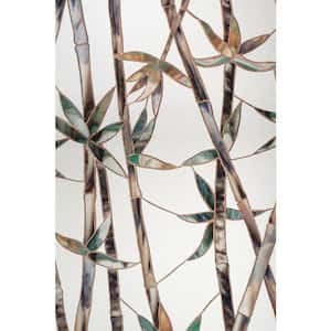 Glass Bamboo 24 in. x 36 in. Window Film