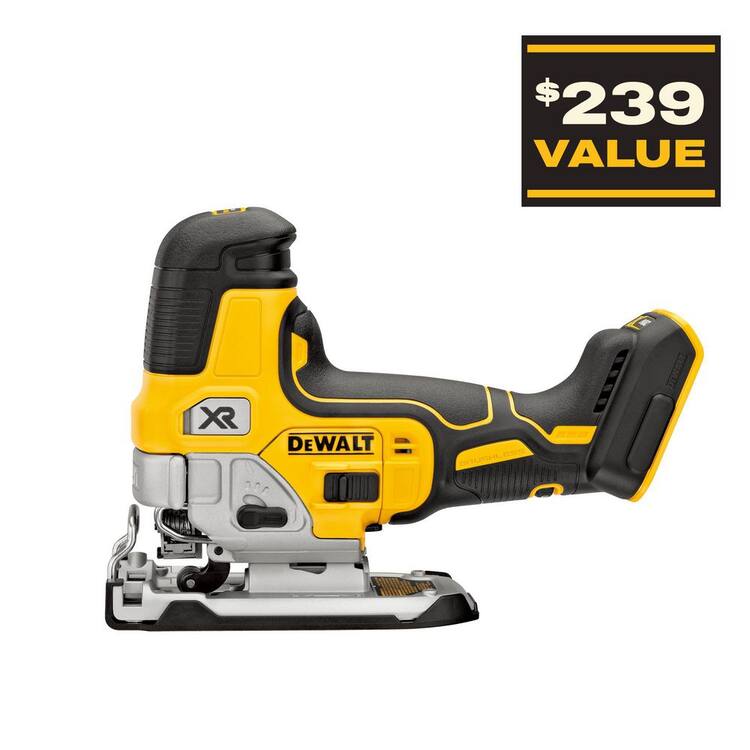DEWALT 20V MAX XR Cordless Barrel Grip Jigsaw (Tool Only)