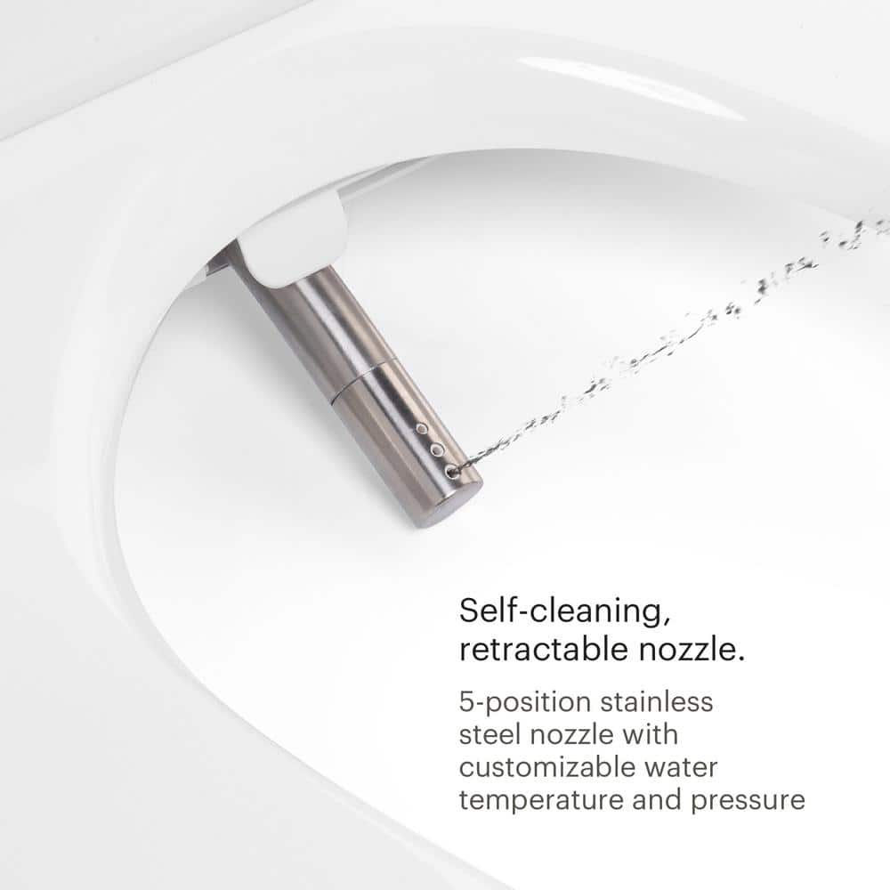 Swash Thinline T44 White Luxury Bidet Toilet Seat with Remote