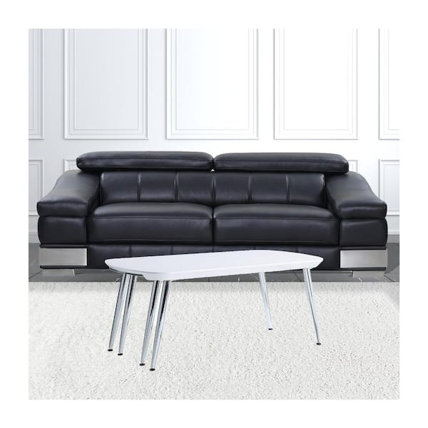 HomeRoots 28 in. Specialty Manufactured Wood Coffee Table