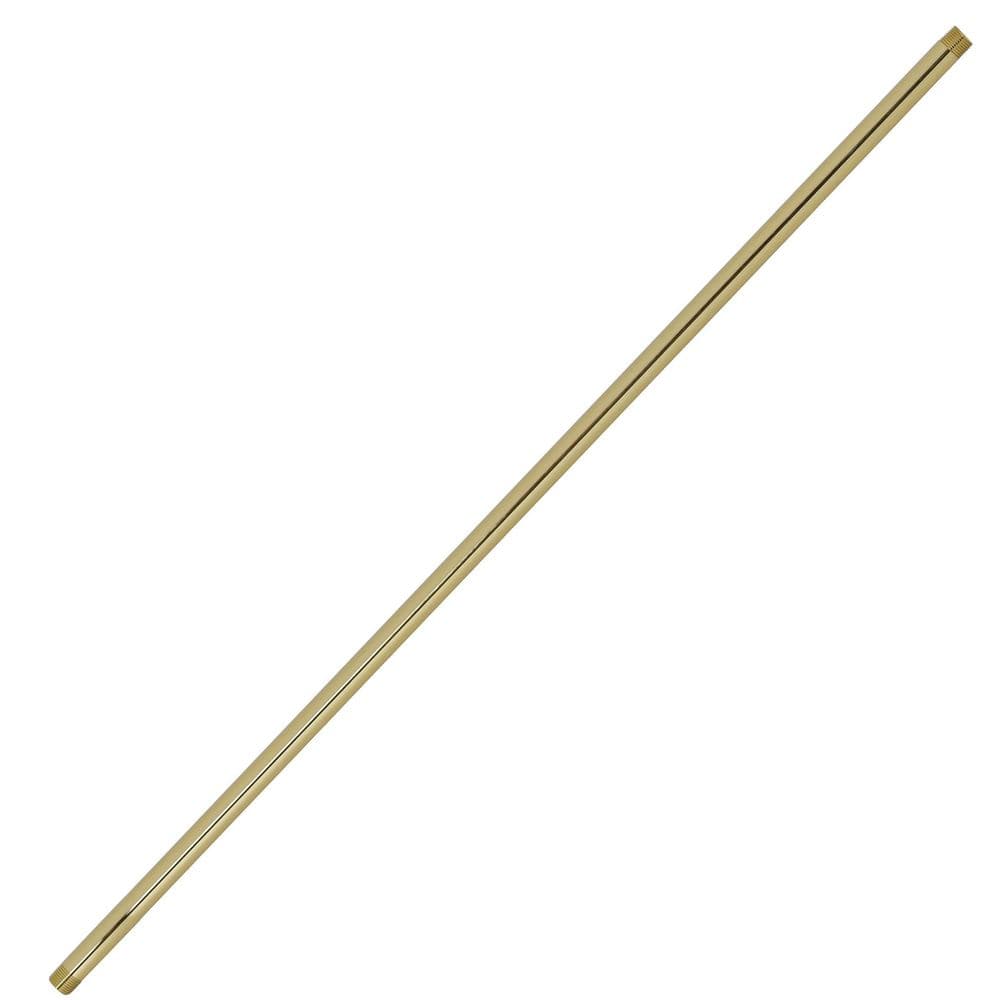 1/2 in. x 4 ft. Brass IPS Pipe Nipple, Polished Brass price history on PriceWatchPro