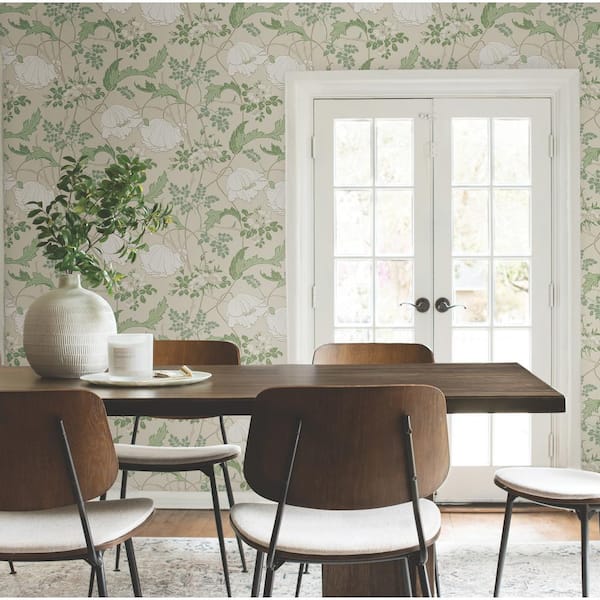 Magnolia Home by Joanna Gaines Gwendolyn Ecru And Green
