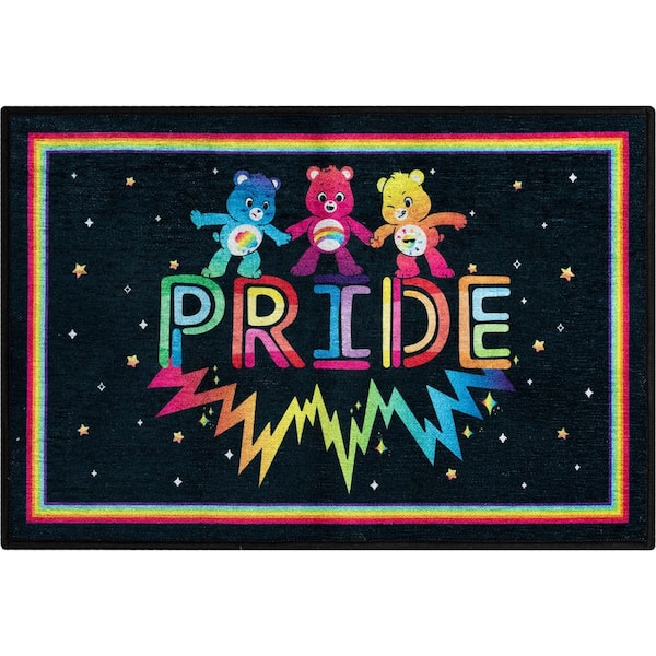 Well Woven Care Bears Pride Multi 2 ft. x 3 ft. Area Rug