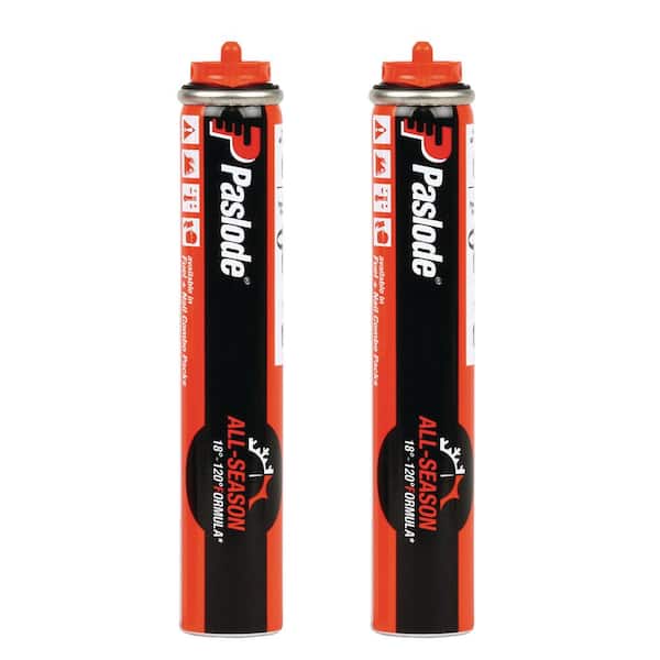 Paslode Universal Spare Framing Fuel for All Cordless Framers Combo Kit includes 2 Framing Fuels (2-Pack)