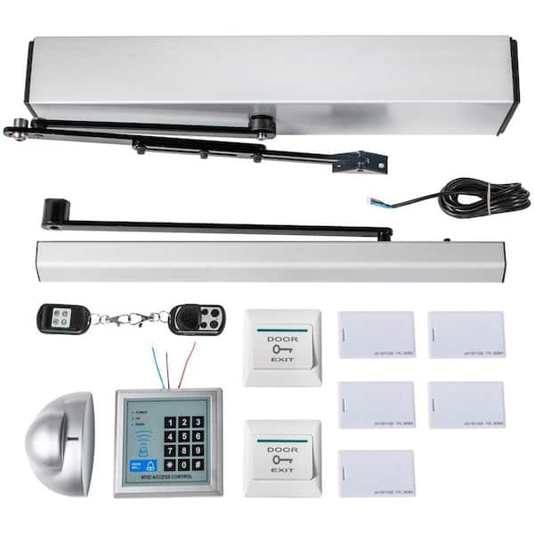 Automatic Door Opener 110-240-Volt 22 lbs. 50-Watt Swing Door Opener, Handicap Electric Door Opener, 120° Adjustable