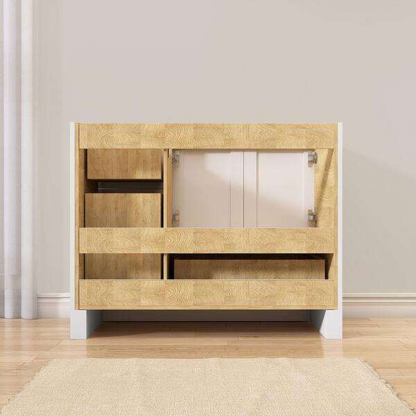 NTQ 42 in. W x 22 in. D x 36 in.H Freestanding Single Sink