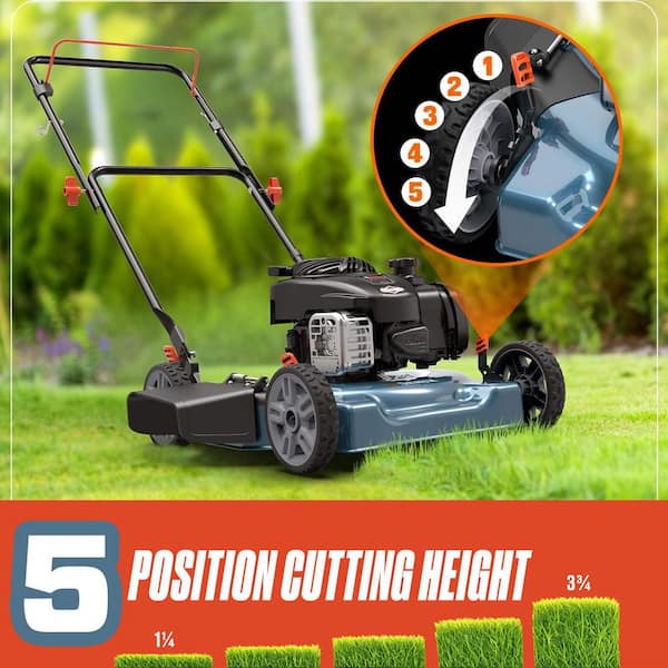 Senix 20 in. 125cc 4-Cycle Briggs and Stratton Engine Gas Push Senix 20 in. 125cc 4-Cycle Briggs and Stratton Engine Gas Push