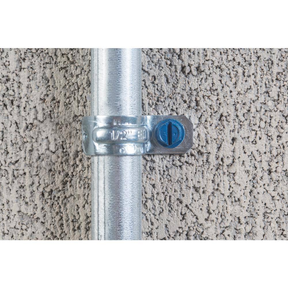 Blue Hex Washer Head Concrete Anchors 1/4 in. x 3-1/4 in. 150CT