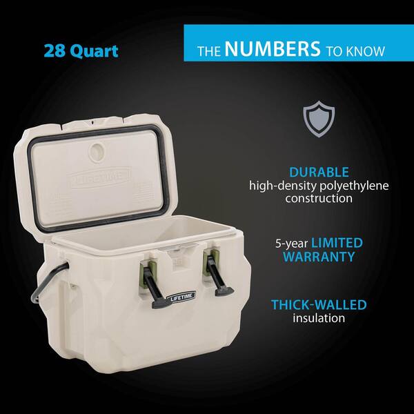 Lifetime 28 qt. High Performance Cooler 91178 - The Home Depot