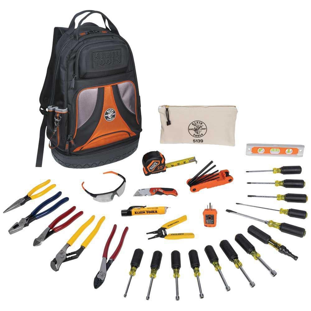 UPC 092644800283 product image for 28 Piece Hand Tool Set with Tradesman Pro Tool Backpack  (80028) | upcitemdb.com